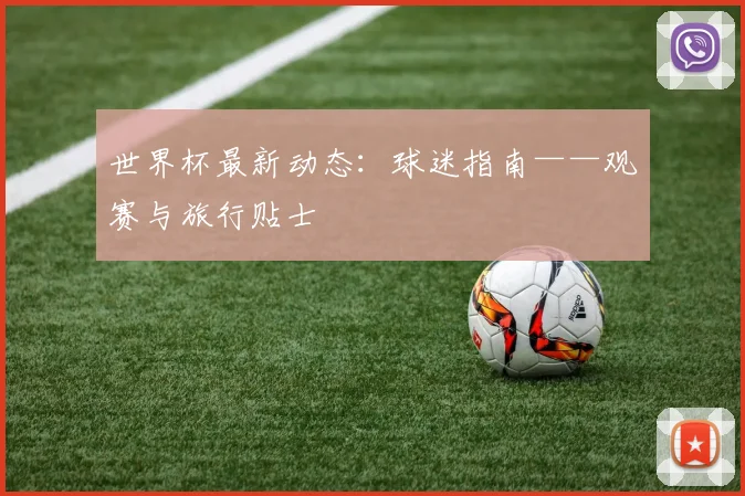 世界杯最新动态：球迷指南——观赛与旅行贴士